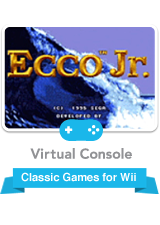 Ecco Jr box art for Sega Genesis